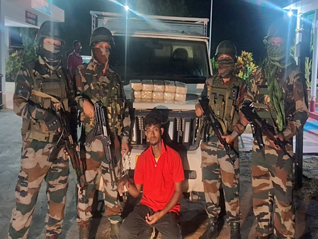 Assam Rifles, DRI seize methamphetamine tablets valued at Rs 8 crore in Tripura; one held