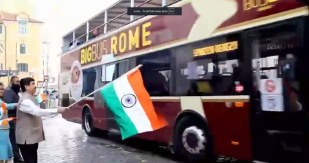 ‘Incredible India’ tourism takes spotlight in streets of Rome with popular buses ‘Incredible India’ tourism takes spotlight in streets of Rome with popular buses