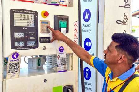 Second fuel price hike in a week pushes petrol near Rs 109 in Jaipur