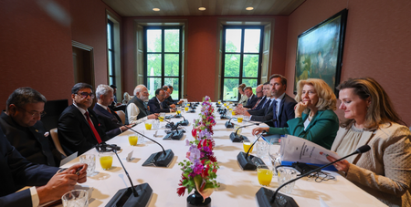 PM Modi holds official bilateral talks with Netherlands counterpart Rob Jetten PM Modi holds official bilateral talks with Netherlands counterpart Rob Jetten