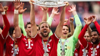 Kane treble powers Bayern in final-day Cologne clash Kane treble powers Bayern in final-day Cologne clash