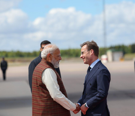 ‘Look forward to strengthening India-Sweden friendship’: PM Modi