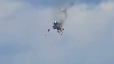 Two US fighter jets collide mid-air at Idaho air show