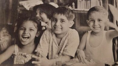 Shabana Azmi shares rare childhood picture from 1955 clicked at the Red Flag Hall