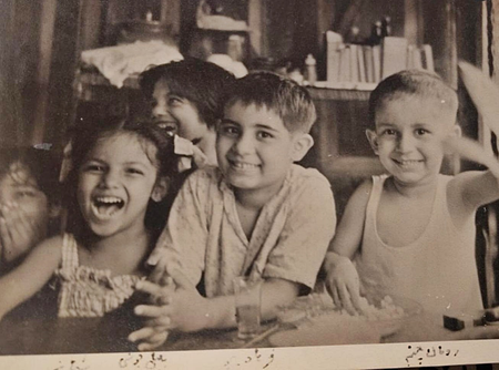 Shabana Azmi shares rare childhood picture from 1955 clicked at the Red Flag Hall