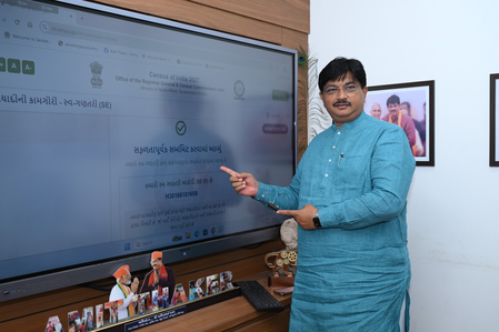 Census 2027: Ministers, MLAs among first in Gujarat to complete self-enumeration process