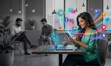Women spend nearly 50 pc more time than men on digital platforms: Report