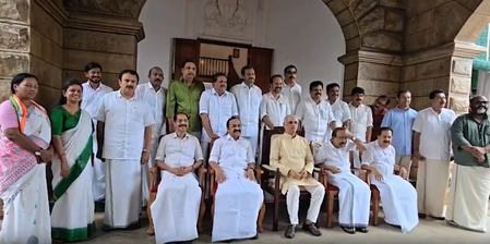 After taking oath, CM Satheesan holds first Cabinet meeting After taking oath, CM Satheesan holds first Cabinet meeting