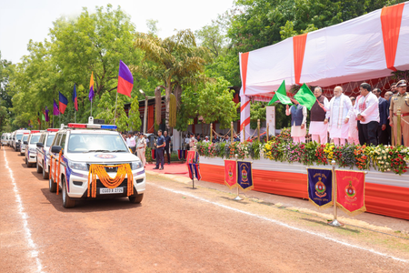 HM Amit Shah launches next gen Dial 112, mobile forensic vans in Chhattisgarh HM Amit Shah launches next gen Dial 112, mobile forensic vans in Chhattisgarh
