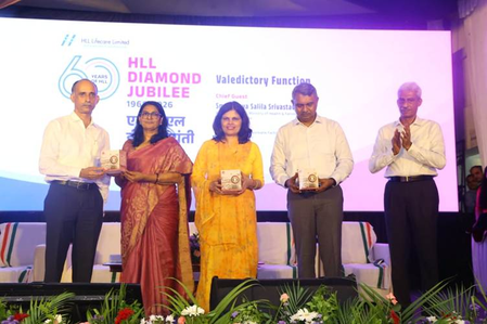 Union Health Secretary unveils Rs 60 coin at HLL’s diamond jubilee celebrations