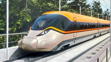 Indian Railways unveils design of India’s 1st bullet train for Mumbai-Ahmedabad corridor Indian Railways unveils design of India’s 1st bullet train for Mumbai-Ahmedabad corridor