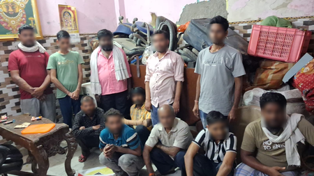 Delhi Police bust gambling racket in Dwarka, 14 arrested Delhi Police bust gambling racket in Dwarka, 14 arrested