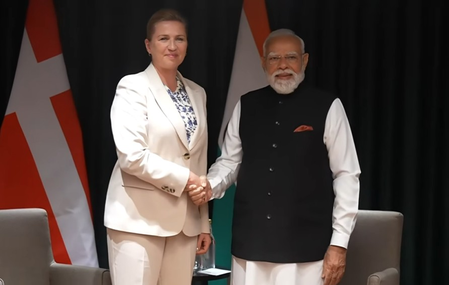 PM Modi, Danish counterpart Mette Frederiksen discuss bilateral ties in Oslo PM Modi, Danish counterpart Mette Frederiksen discuss bilateral ties in Oslo
