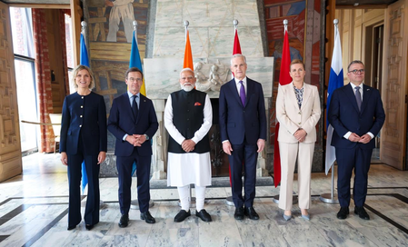 India and Nordic nations will work together to strengthen rules-based global order: PM Modi India and Nordic nations will work together to strengthen rules-based global order: PM Modi