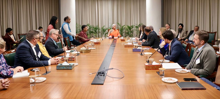 FM Sitharaman urges top US nuclear firms to invest in India FM Sitharaman urges top US nuclear firms to invest in India