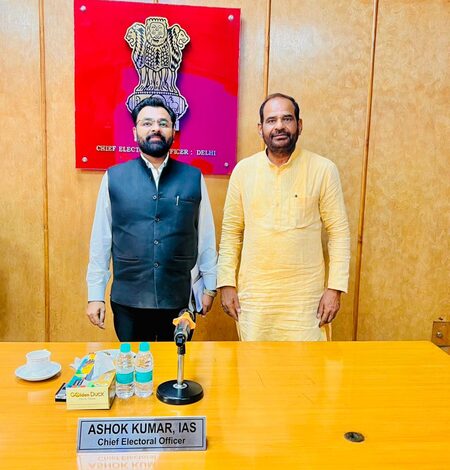 BJP ex-MP Ramesh Bidhuri attends Delhi CEO meet, offers workers’ support for SIR