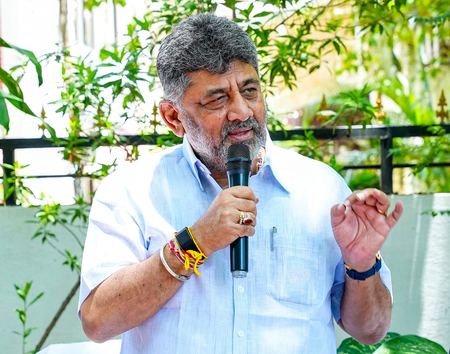 Shivakumar dismisses speculation over Karnataka leadership change Shivakumar dismisses speculation over Karnataka leadership change
