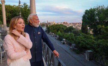 PM Modi attends dinner hosted by Giorgia Meloni, says ‘looking forward to our talks’ PM Modi attends dinner hosted by Giorgia Meloni, says ‘looking forward to our talks’