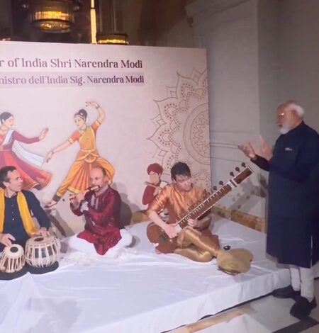 ‘Indian music getting very popular’: PM Modi on Italian artists performing Hamsadhwani raga