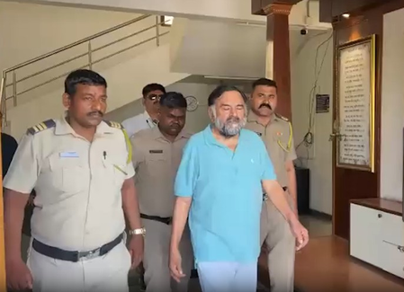 Self-styled godman Ashok Kharat sent to ED custody till May 26 in PMLA case Self-styled godman Ashok Kharat sent to ED custody till May 26 in PMLA case