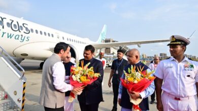 Cyprus President arrives in Mumbai on four-day State Visit to India