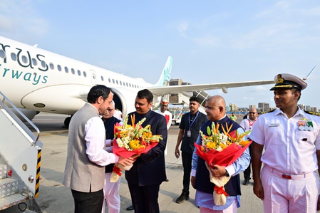 Cyprus President arrives in Mumbai on four-day State Visit to India