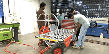 Ahmedabad’s NID develops lightweight, ergonomic parcel trolley for Indian Railways
