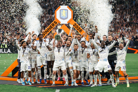 Aston Villa clinch first European title in 44 years with maiden Europa League trophy Aston Villa clinch first European title in 44 years with maiden Europa League trophy
