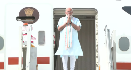 PM Modi arrives in Delhi after successfully concluding five-nation tour