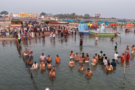 12-day Saraswati Antya Pushkaralu begins in Telangana’s Kaleshwaram 12-day Saraswati Antya Pushkaralu begins in Telangana’s Kaleshwaram