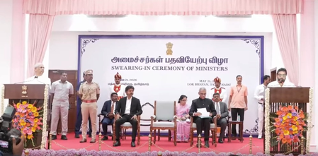 Vande Mataram row returns in TN as DMK targets Vijay govt over swearing-in protocol Vande Mataram row returns in TN as DMK targets Vijay govt over swearing-in protocol