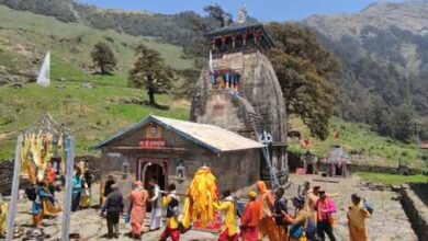 Doors of Madmaheshwar temple open amid Vedic rituals, chanting of mantras in Uttarakhand Doors of Madmaheshwar temple open amid Vedic rituals, chanting of mantras in Uttarakhand