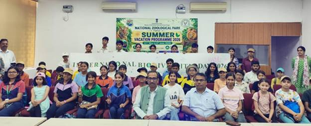 Delhi zoo begins summer vacation programme for school students Delhi zoo begins summer vacation programme for school students