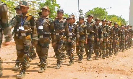 Gujarat: Surat tribal youth aspire to join Army, Sainik schools shaping their dreams