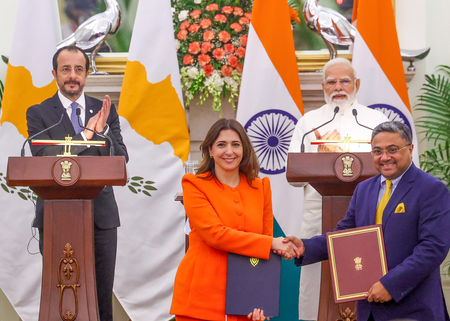 India, Cyprus agree to deepen ties in defence industry, connectivity India, Cyprus agree to deepen ties in defence industry, connectivity