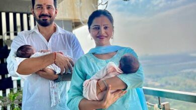 Rubina Dilaik says it breaks her heart to see her twin babies cry “Mama Aajao” on video call when away for work