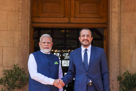 PM Modi to hold talks with Cyprus President Nikos Christodoulides in New Delhi today
