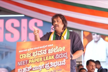 Karnataka Education Minister slams saffron shawl campaign, accuses BJP of misleading students