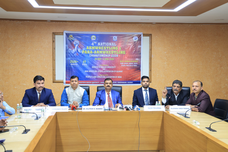 Gujarat’s RRU to host 4th National Armwrestling and Para Armwrestling championship Gujarat’s RRU to host 4th National Armwrestling and Para Armwrestling championship