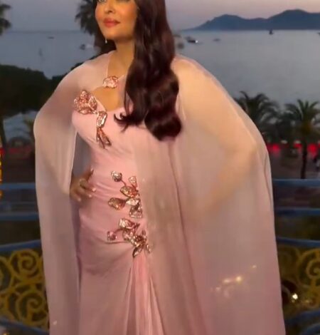Aishwarya Rai Bachchan turns heads in her second look at Cannes 2026, opts for dreamy pink ensemble