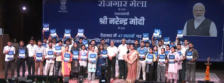 19th Rozgar Mela: Recruits from Jammu and Gujarat credit family’s support for achievement