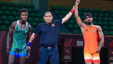 U23 Asian Wrestling C’ships: Sagar, Suraj through to finals on first day