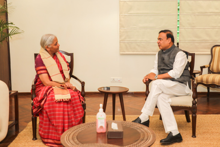 CM Sarma meets Nirmala Sitharaman, discusses roadmap for Assam’s future growth and development