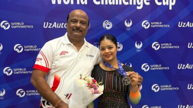 Gymnastics: India’s Pranati Nayak clinches silver at FIG World Challenge Cup