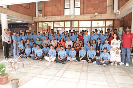 Education Ministry flags off group of 56 students for science event in Japan Education Ministry flags off group of 56 students for science event in Japan