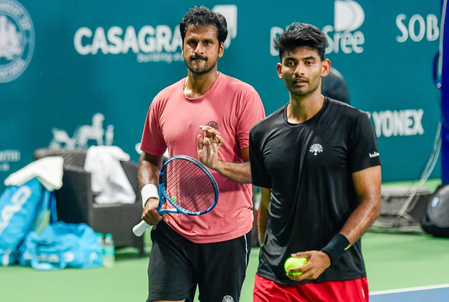 SM Krishna Open: Adil Kalyanpur/Mukund Sasikumar win men’s doubles title, claim maiden ATP Challenger title