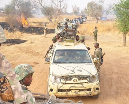 Nigerian troops repel assault on military facility, kill 12 suspected terrorists