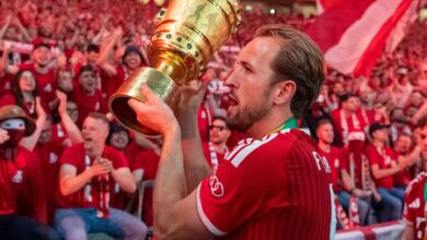 Kane’s hat-trick steers Bayern to domestic double with German Cup win
