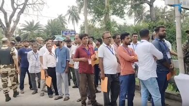 Falta counting: Massive lead for BJP in early trends, Trinamool at 4th position