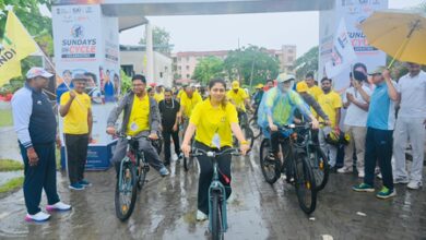 Fit India Sundays on Cycle: Raksha Khadse leads CWG 2030 celebration at IIT Guwahati